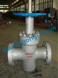 API cast steel flange parallel disc gate valve